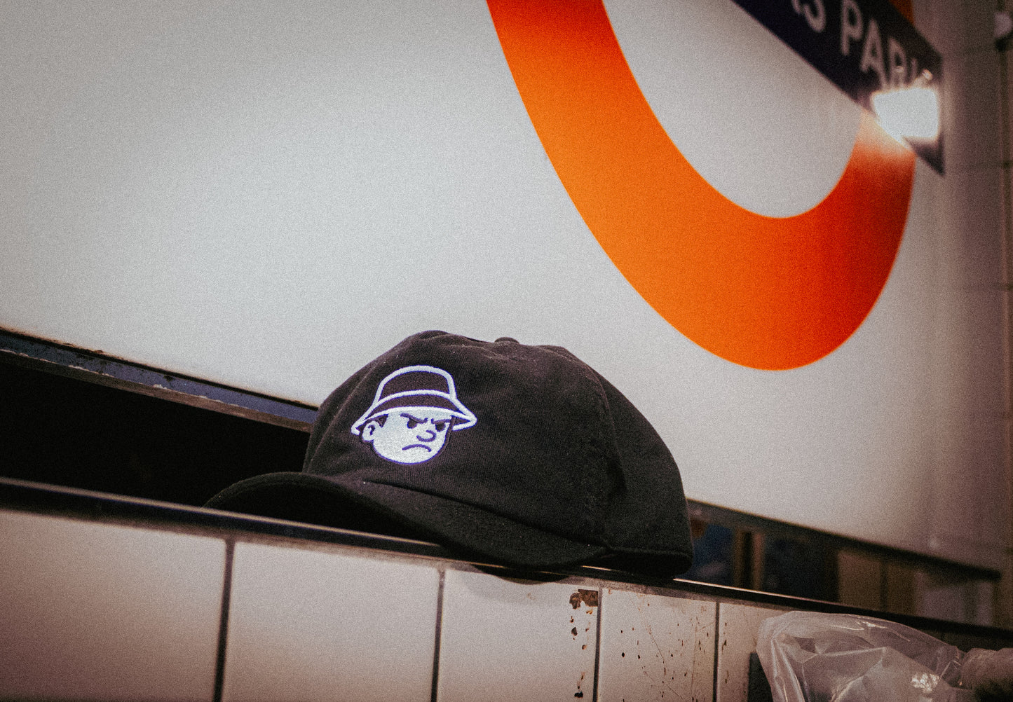 Gutterboys 5 Panel Cap - Black