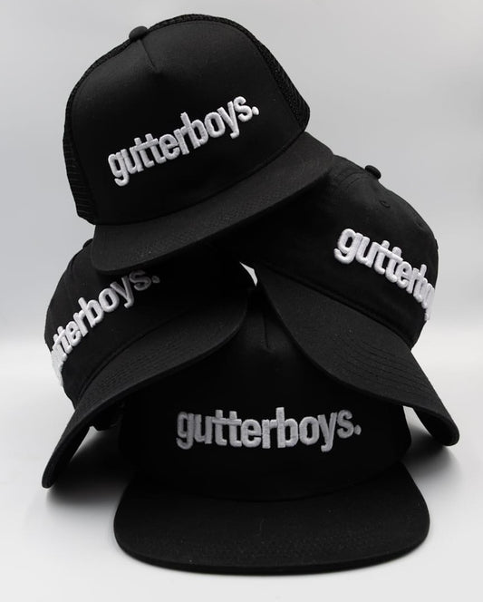Black Gutterboys Trucker Cap