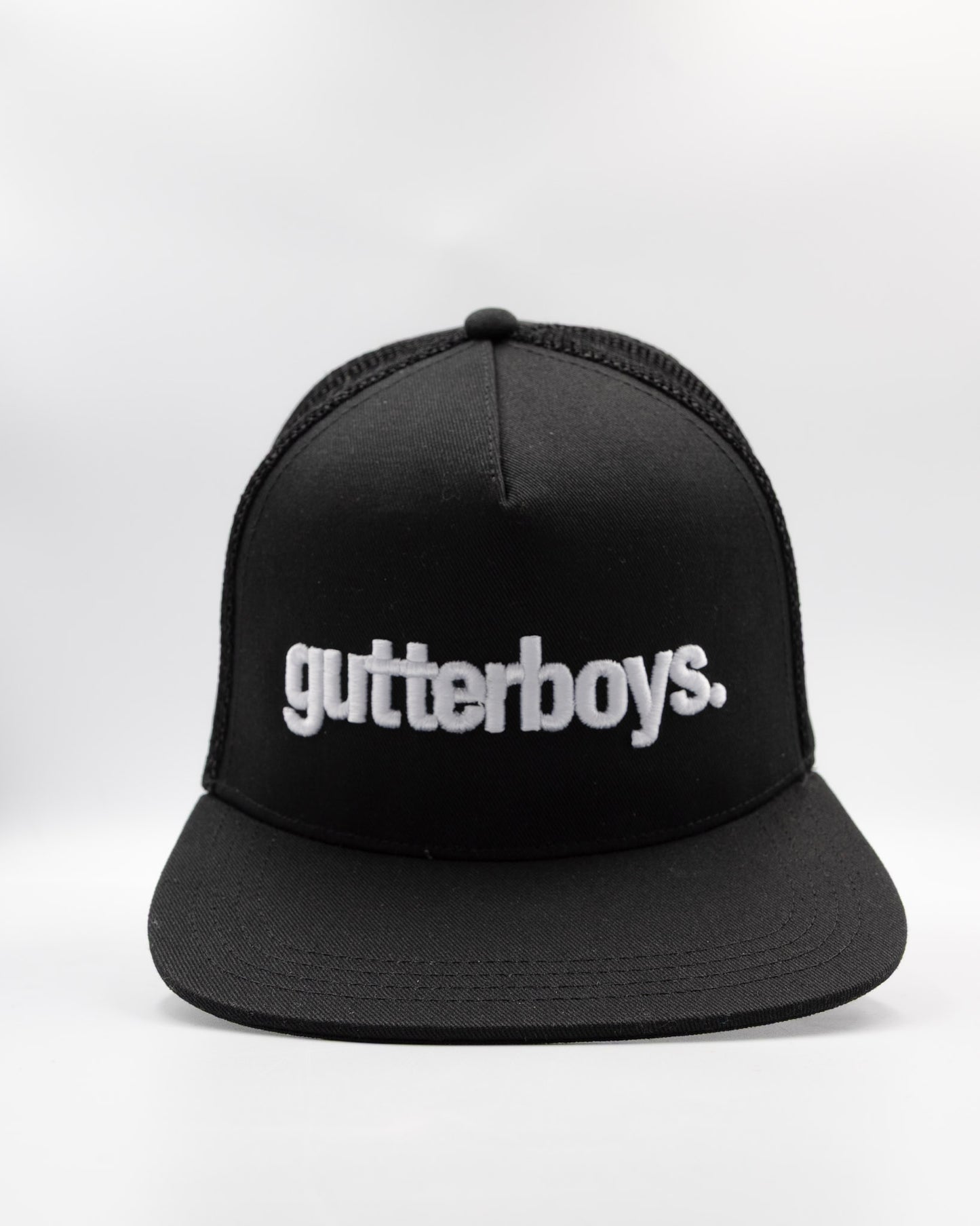 Black Gutterboys Trucker Cap