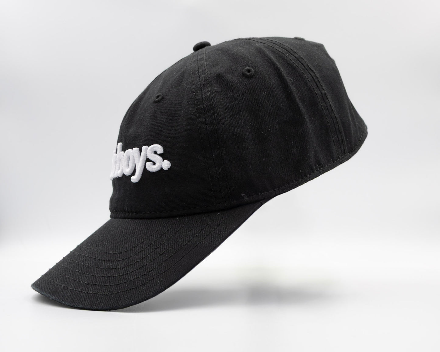Black Gutterboys 5 Panel Cap