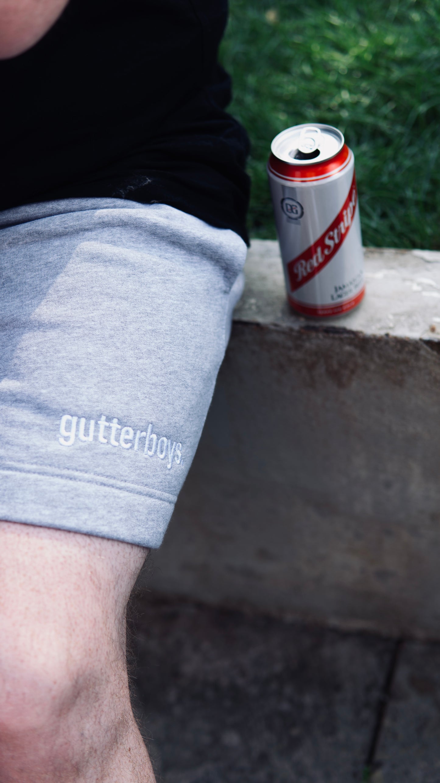 Gutterboys Midweight Fleece Shorts – Grey