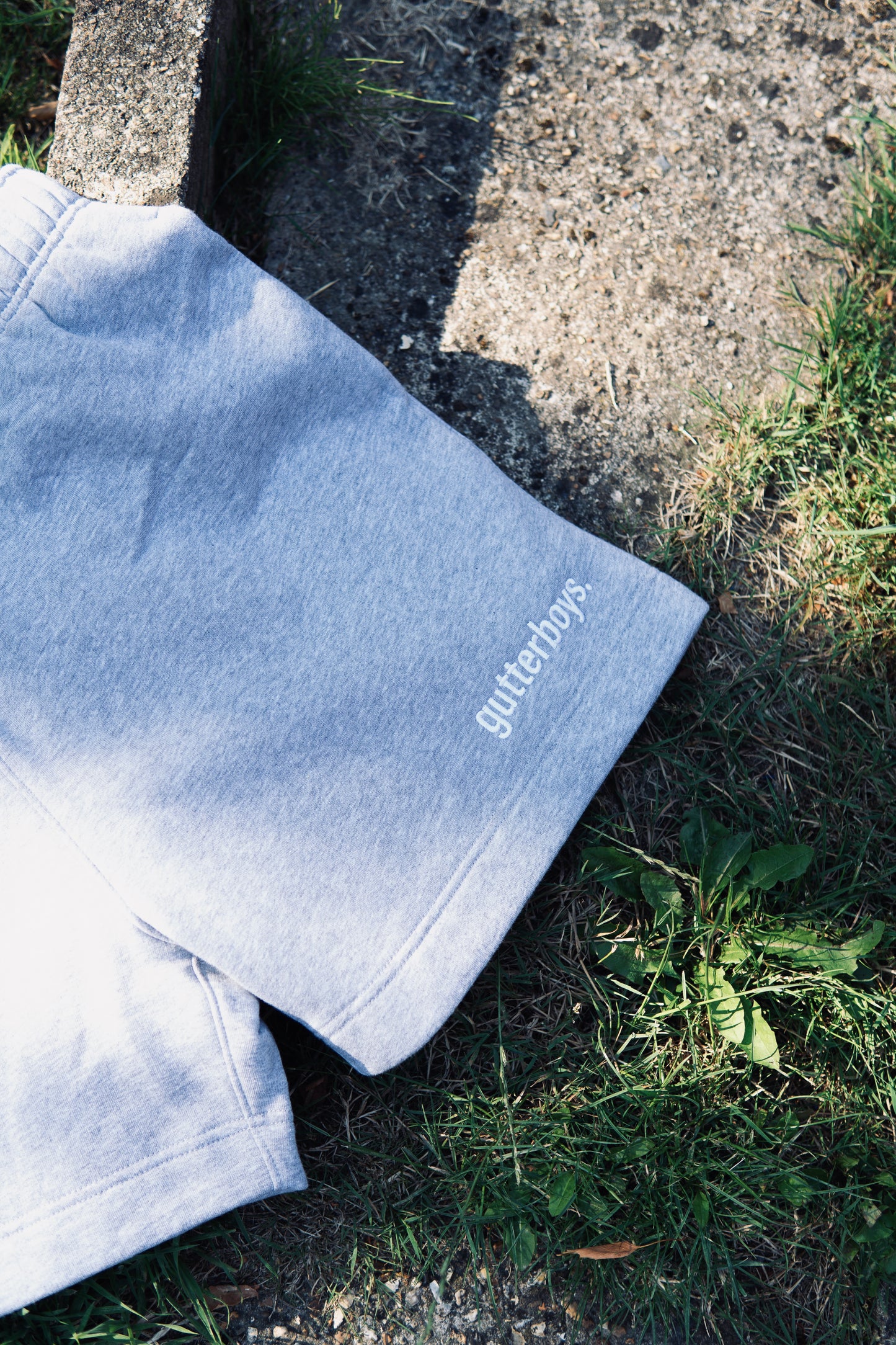 Gutterboys Midweight Fleece Shorts – Grey