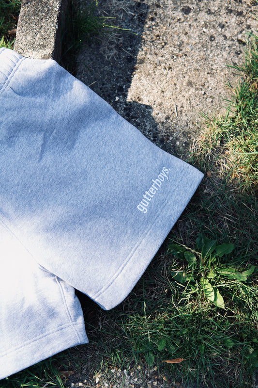 Gutterboys Midweight Fleece Shorts – Grey
