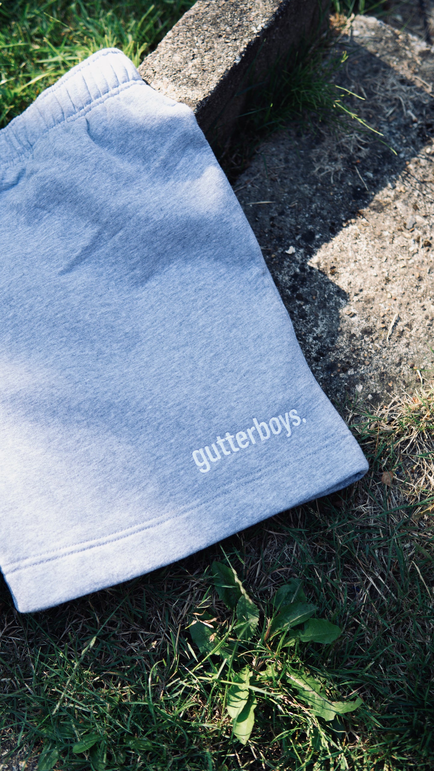 Gutterboys Midweight Fleece Shorts – Grey